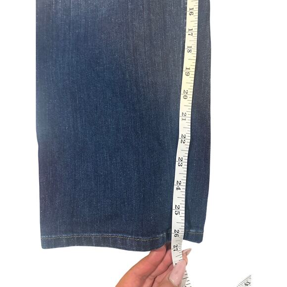 Duluth Trading Co. dark wash straight leg dark wash jeans size 18 - Picture 3 of 5